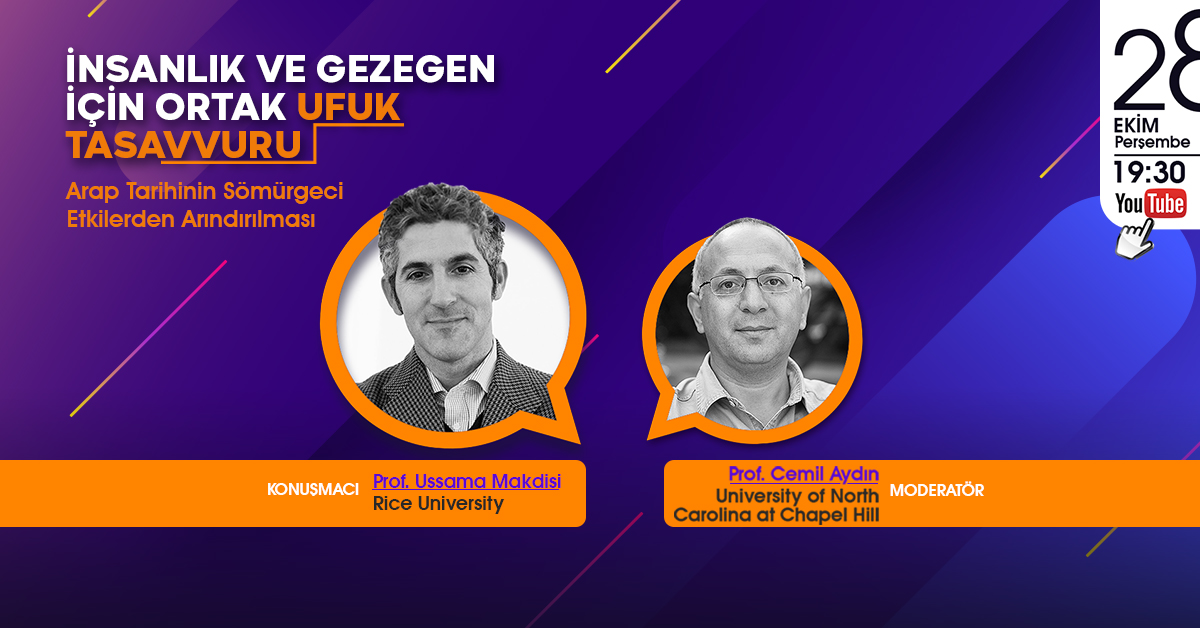 Prof. Ussama Makdisi, üniversitemizin konuğu olacak